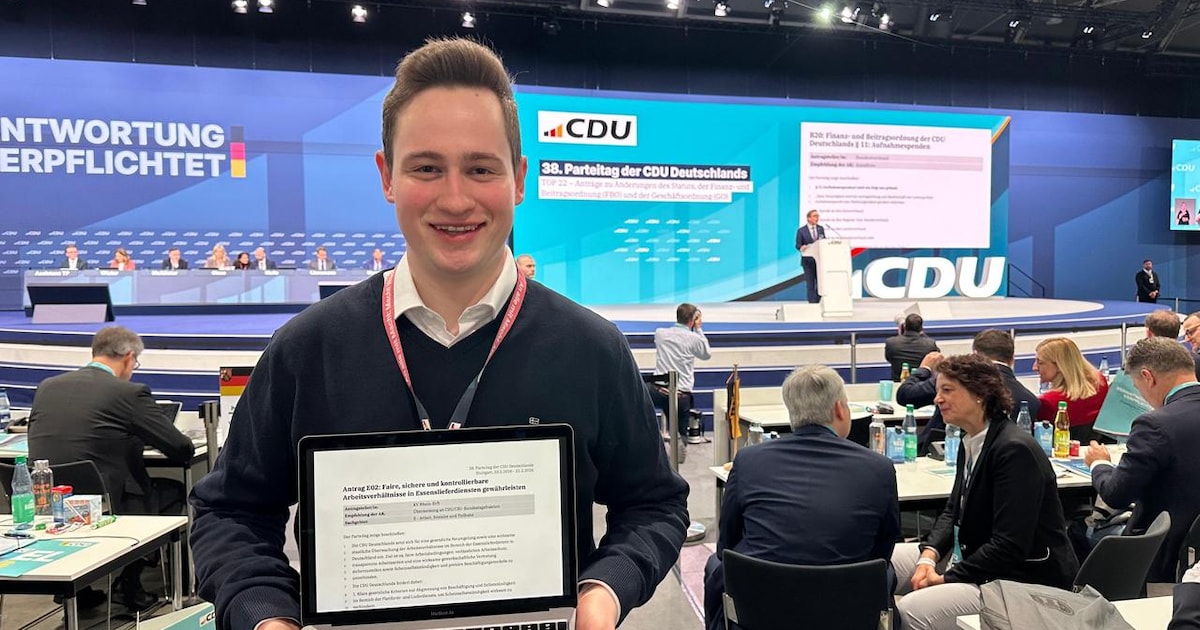 Lieferando couriers: CDU group attacks its own sponsor