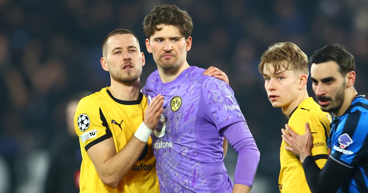 The BVB keeper said: “I’m really sorry”