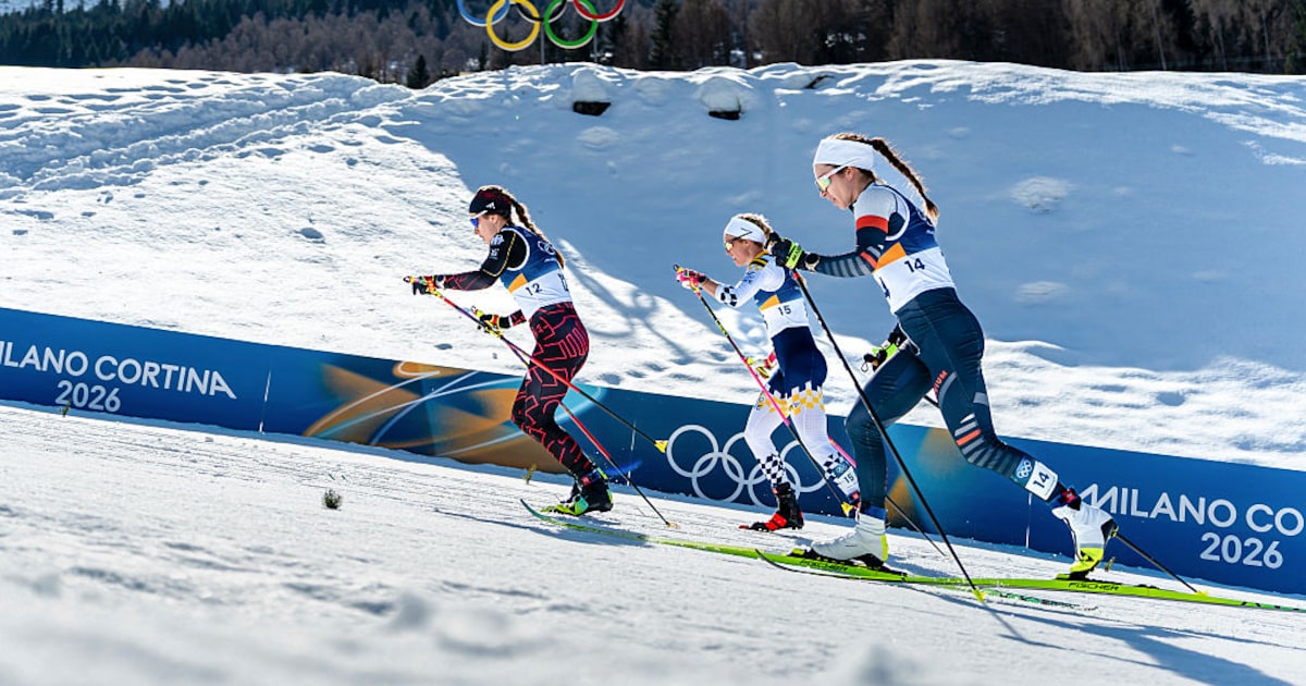 Curious end to the Olympics: ski theft, shower of medals, US party