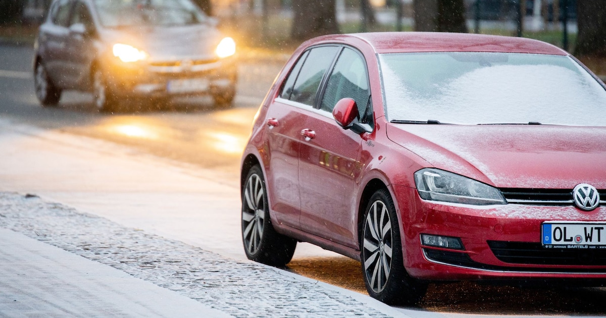 Red alert in 27 districts! DWD warns of black ice