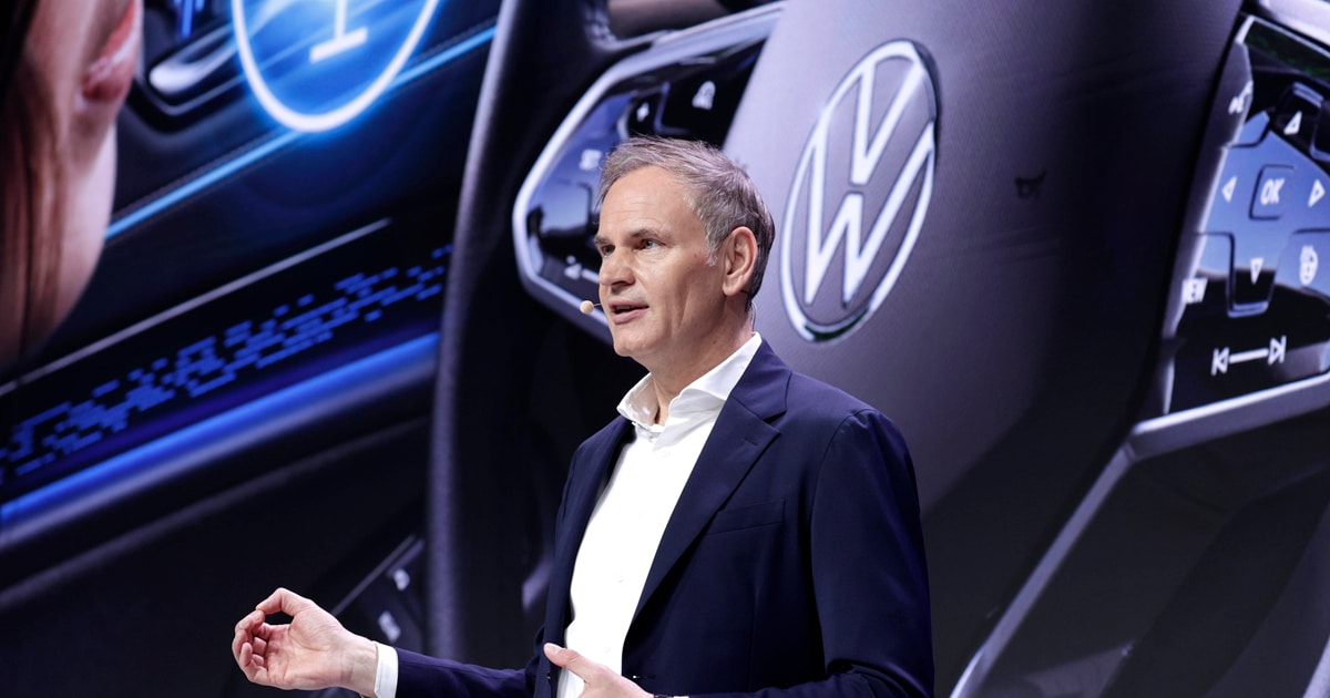 VW CEO Blume defends tough restructuring course