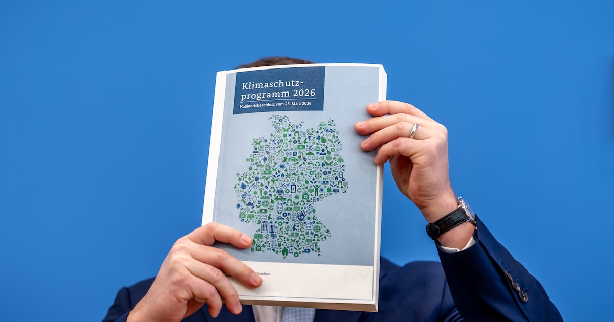 Government is forging a major climate plan for Germany