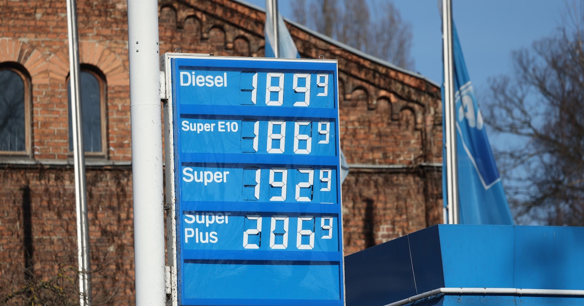 Iran war drives up fuel prices: Super over 1.90 euros