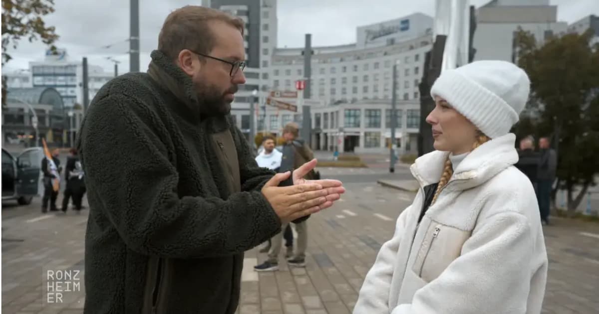 During his documentary, Ronzheimer himself gets caught in the crossfire