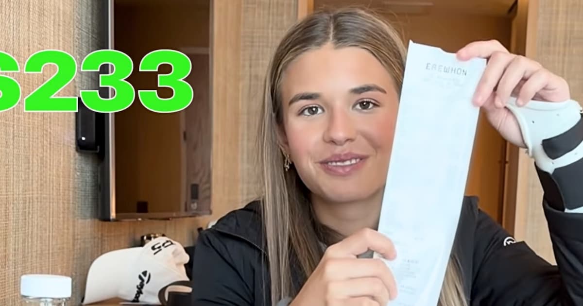 $233 luxury purchase: Trump granddaughter spits out sushi