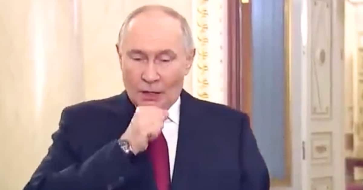 Putin coughs – unedited Kremlin video causes a stir