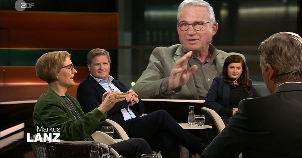 The Green Party leader puts “words in the mouth” of the CDU man, who becomes angry