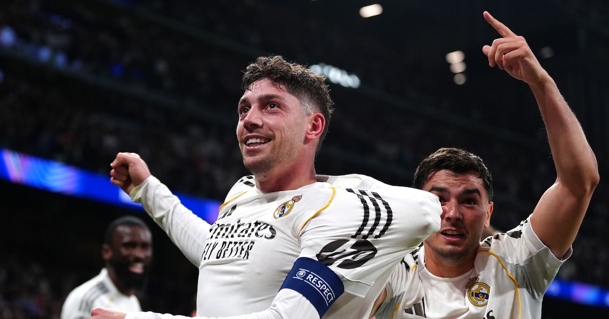 Valverde hat trick: Real Madrid dismantles ManCity in the Champions League round of 16