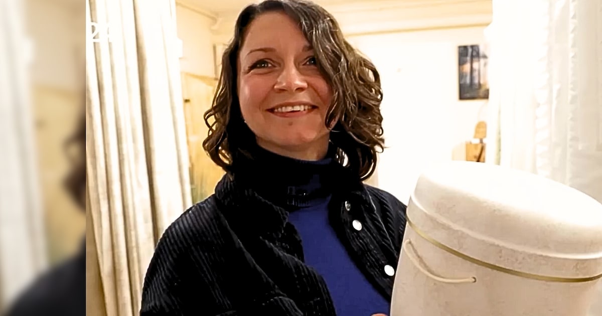 Nadine (35) is in perfect health and is planning her own funeral