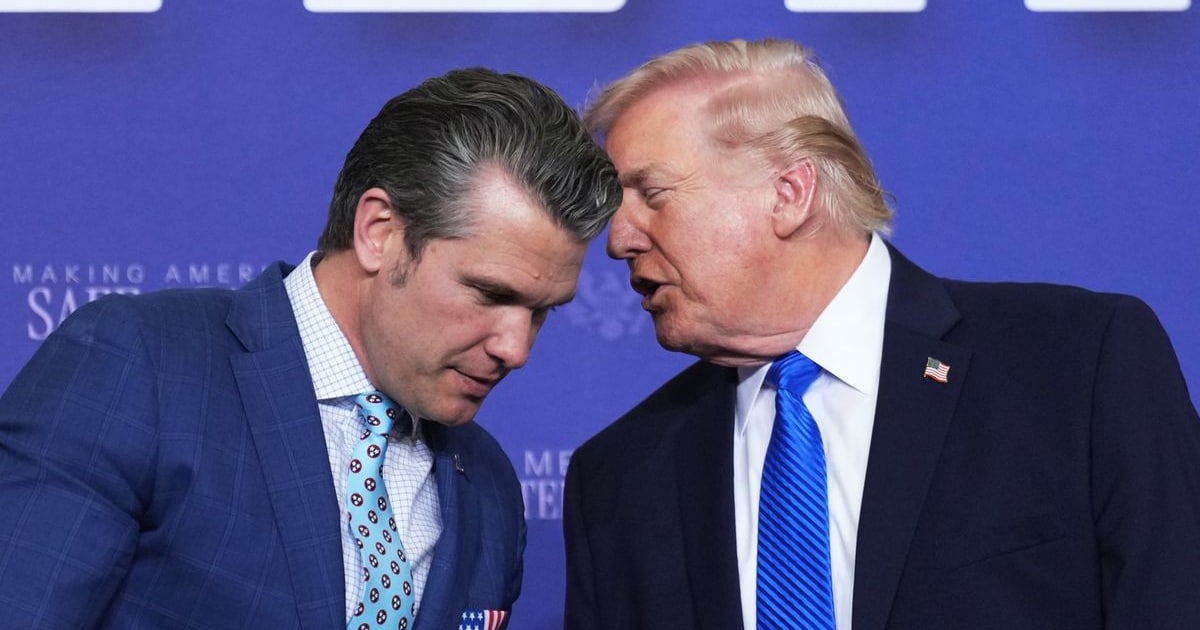 Trump blames Iran war on Hegseth: “You were the first”