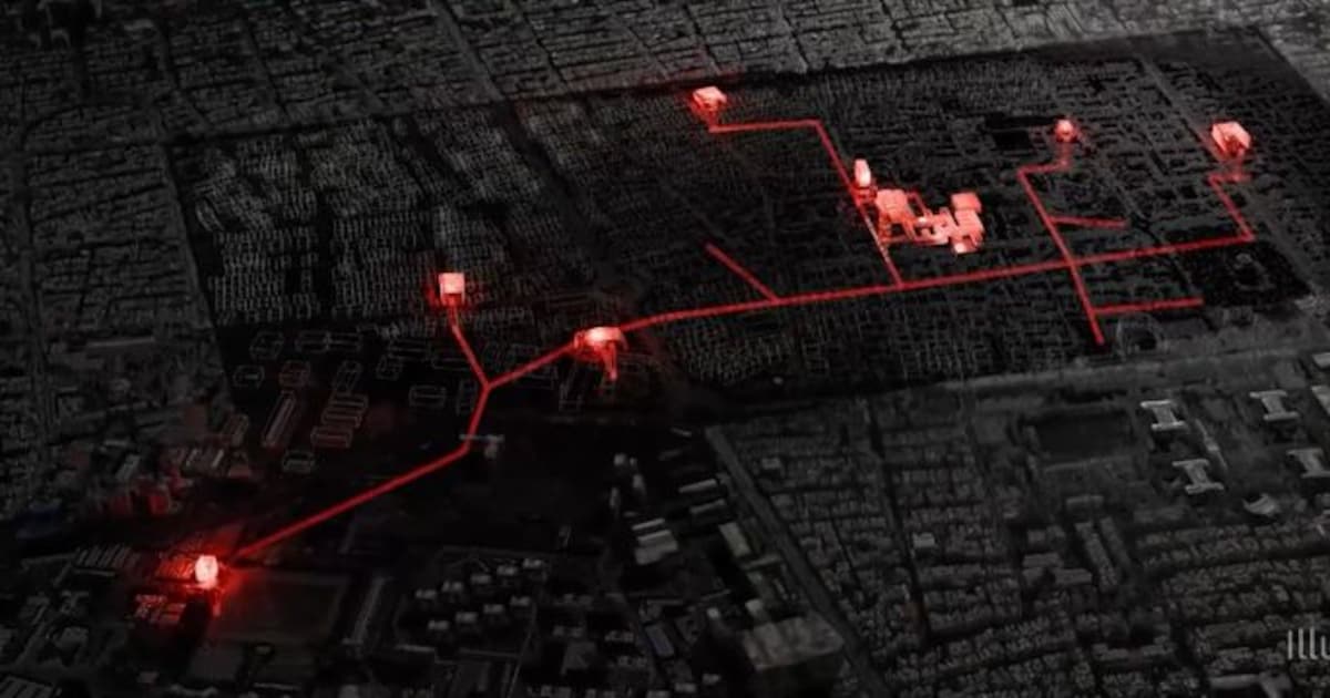 Israeli military animation shows Khamenei’s command bunker
