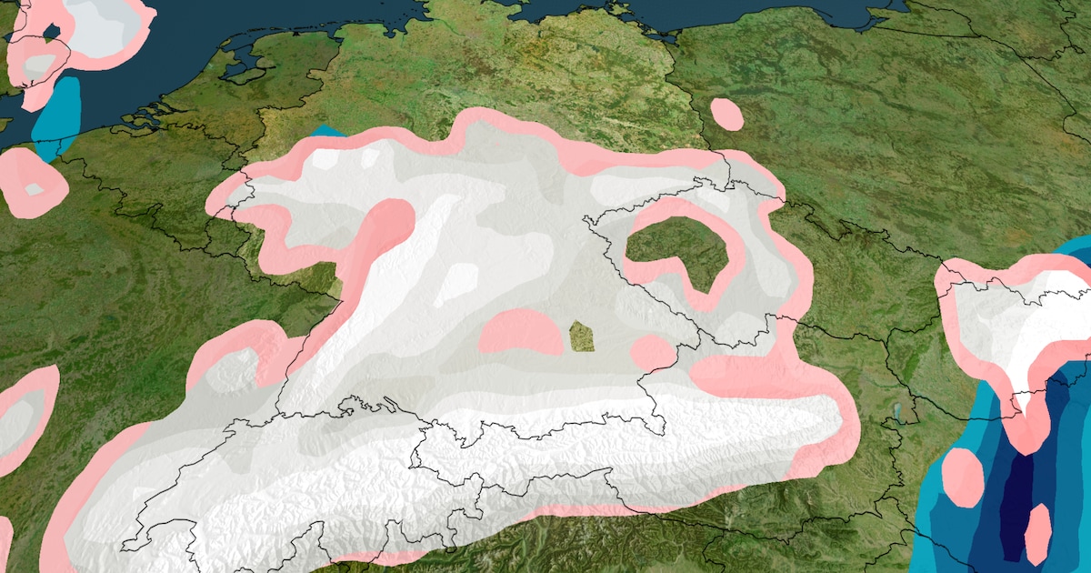 Winter interlude in Germany: heavy snow showers and slippery conditions
