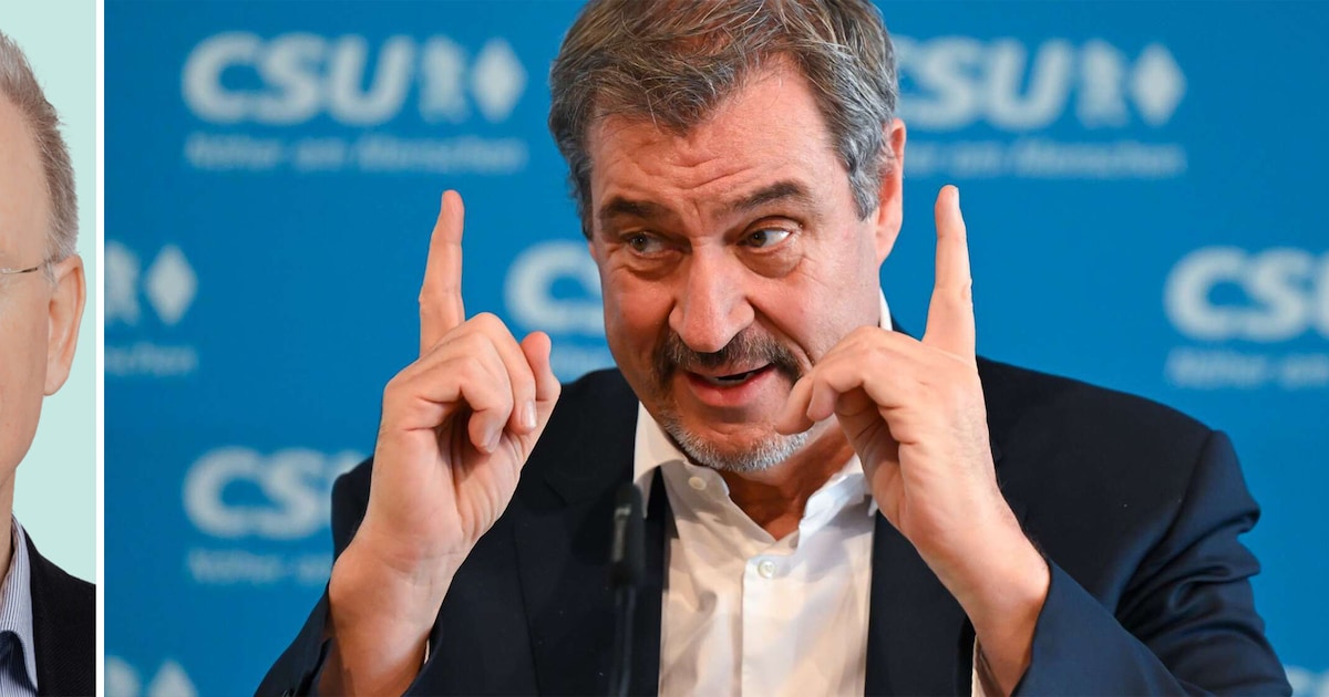 Taxes: CSU boss Markus Söder becomes the savior from the SPD madness