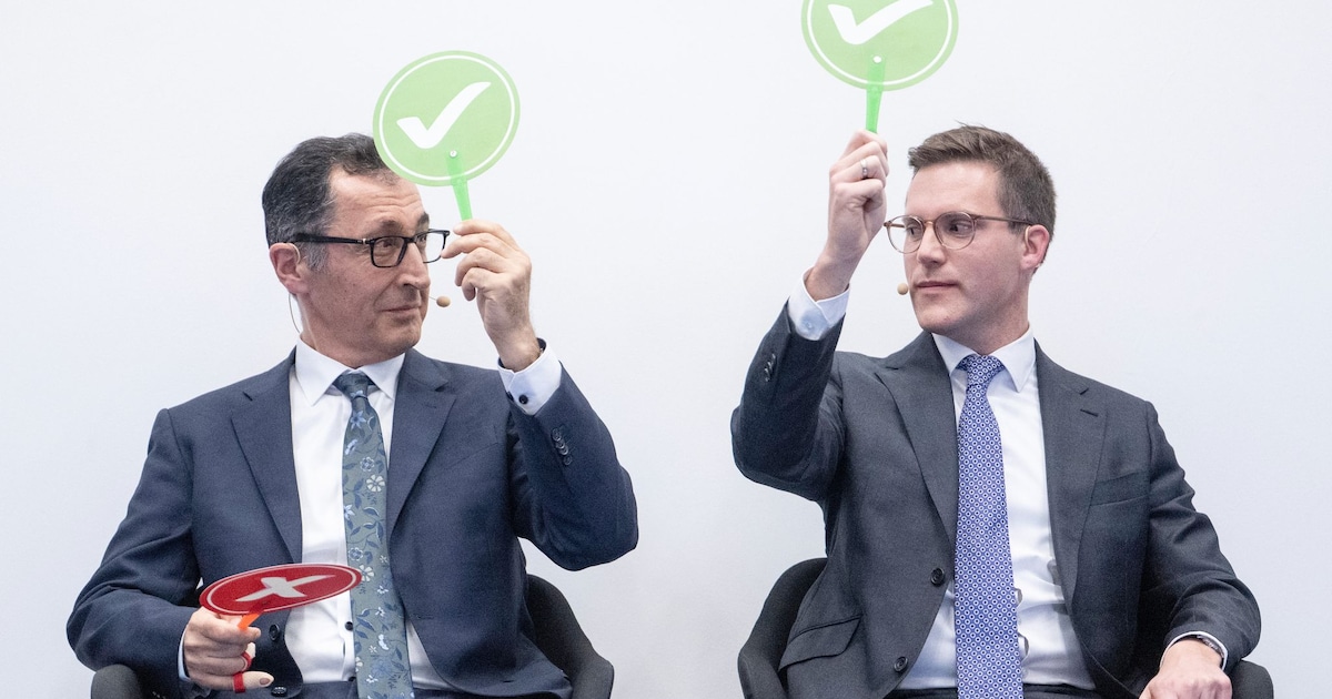 Head-to-head race: Greens draw level with CDU in survey