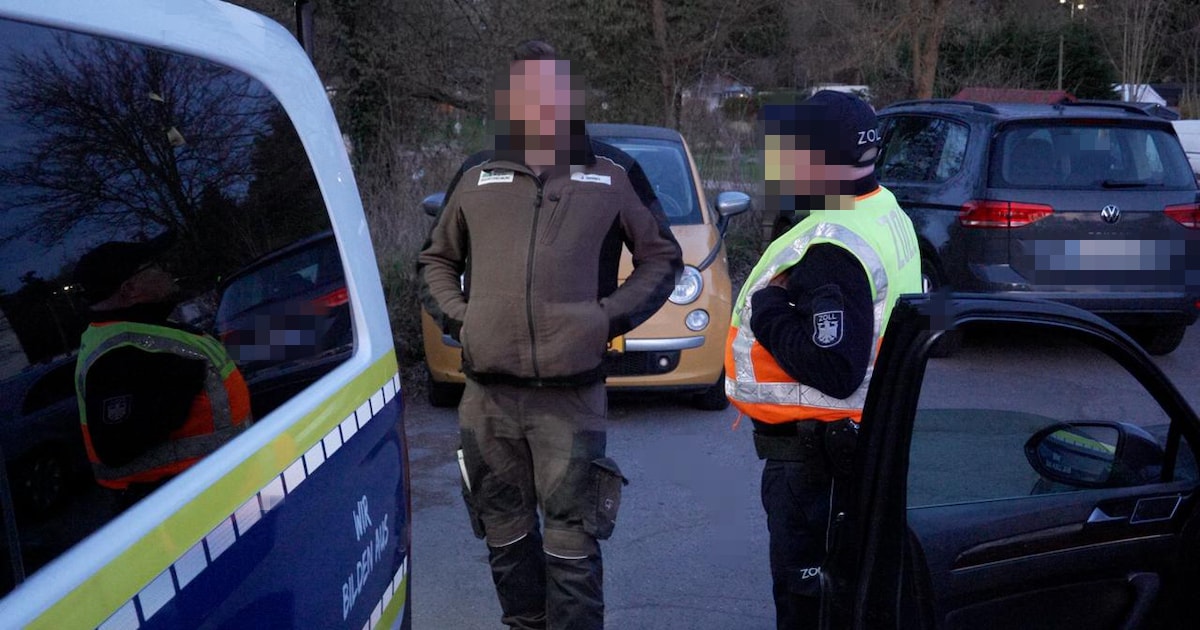 Of the 105 euros, 92 euros remain: Customs catches a German fuel tourist, but he is still happy